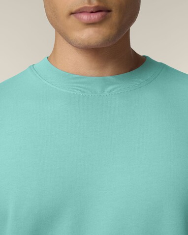 Changer 2.0 - Das Iconic Rundhals-Unisex-Sweatshirt - Pool Blue - XS bedrucken, Art.-Nr. STSU178C357XS
