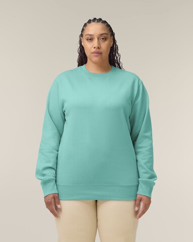 Changer 2.0 - Das Iconic Rundhals-Unisex-Sweatshirt - Pool Blue - 3XL bedrucken, Art.-Nr. STSU178C3573X