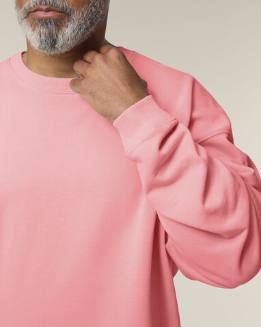 Radder 2.0 - Das Oversized Rundhals-Unisex-Sweatshirt - Pink Joy - S bedrucken, Art.-Nr. STSU208C3601S Radder 2.0 - Das Oversized Rundhals-Unisex-Sweatshirt - Pink Joy - S bedrucken, Art.-Nr. STSU208C3601S