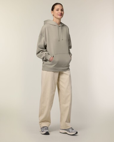 Slammer 2.0 - Der Oversized Unisex-Hoodie - Stone - XXS bedrucken, Art.-Nr. STSU209C3582S Slammer 2.0 - Der Oversized Unisex-Hoodie - Stone - XXS bedrucken, Art.-Nr. STSU209C3582S