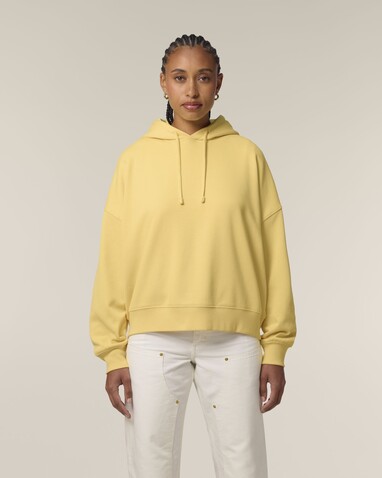 Stella Nora - Der Iconic Damen-Hoodie - Viva Yellow - S bedrucken, Art.-Nr. STSW213C3561S