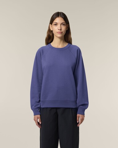 Stella Clara - Das Damen-Raglan-Rundhals-Sweatshirt - Dusk - XXL bedrucken, Art.-Nr. STSW217C3592X