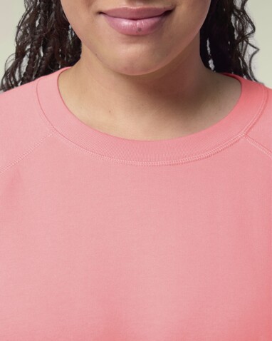 Stella Clara - Das Damen-Raglan-Rundhals-Sweatshirt - Pink Joy - L bedrucken, Art.-Nr. STSW217C3601L