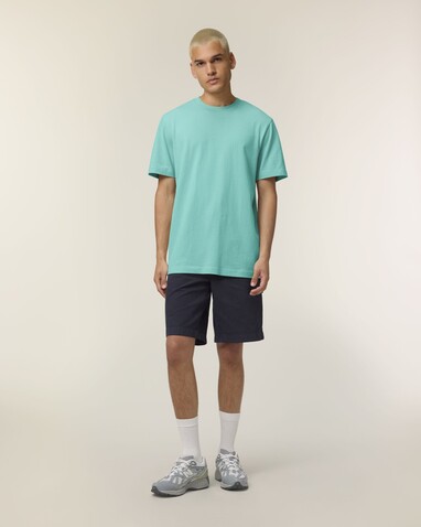 Sparker 2.0 - Das Relaxed Unisex-T-Shirt - Pool Blue - M bedrucken, Art.-Nr. STTU171C3571M Sparker 2.0 - Das Relaxed Unisex-T-Shirt - Pool Blue - M bedrucken, Art.-Nr. STTU171C3571M