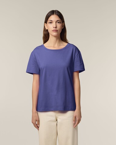 Stella Serena - Das Damen-T-Shirt mit weitem Rundhalsausschnitt - Dusk - XS bedrucken, Art.-Nr. STTW173C359XS Stella Serena - Das Damen-T-Shirt mit weitem Rundhalsausschnitt - Dusk - XS bedrucken, Art.-Nr. STTW173C359XS