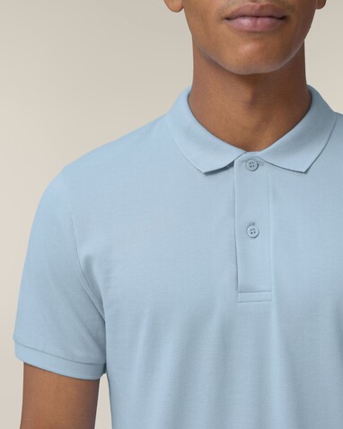 Stanley Coaster - Das Herren-Polo - Sky blue - M bedrucken, Art.-Nr. STPM224C2321M