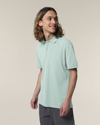 Stanley Coaster - Das Herren-Polo - Caribbean Blue - M bedrucken, Art.-Nr. STPM224C7241M Stanley Coaster - Das Herren-Polo - Caribbean Blue - M bedrucken, Art.-Nr. STPM224C7241M