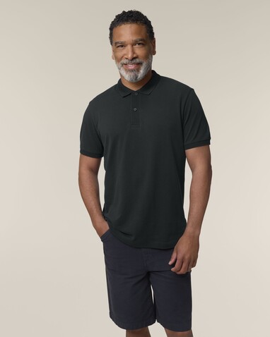 Stanley Coaster - Das Herren-Polo - Black - 4XL bedrucken, Art.-Nr. STPM224C0024X