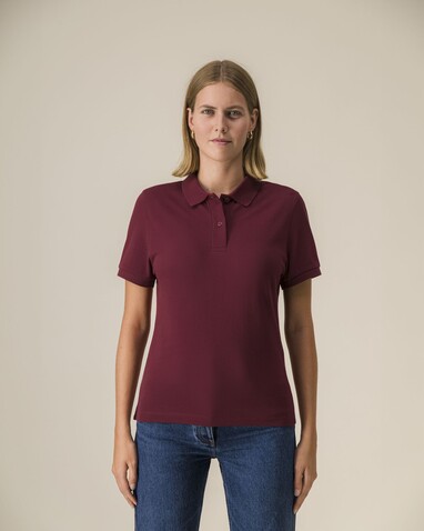 Stella Coaster - Das Damen-Polo - Burgundy - L bedrucken, Art.-Nr. STPW977C2441L Stella Coaster - Das Damen-Polo - Burgundy - L bedrucken, Art.-Nr. STPW977C2441L