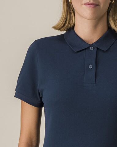 Stella Coaster - Das Damen-Polo - French Navy - XL bedrucken, Art.-Nr. STPW977C7271X Stella Coaster - Das Damen-Polo - French Navy - XL bedrucken, Art.-Nr. STPW977C7271X