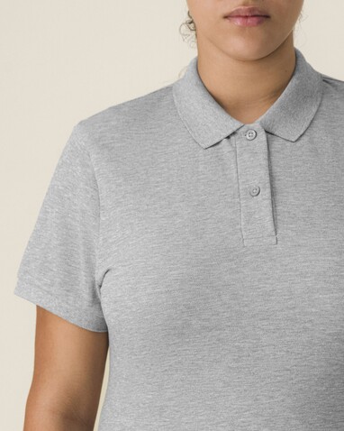 Stella Coaster - Das Damen-Polo - Heather Grey - XXL bedrucken, Art.-Nr. STPW977C2502X Stella Coaster - Das Damen-Polo - Heather Grey - XXL bedrucken, Art.-Nr. STPW977C2502X
