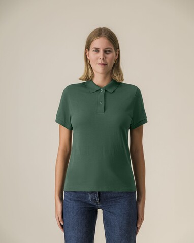Stella Coaster - Das Damen-Polo - Bottle Green - M bedrucken, Art.-Nr. STPW977C2241M Stella Coaster - Das Damen-Polo - Bottle Green - M bedrucken, Art.-Nr. STPW977C2241M