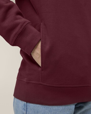 Sounder - Der Unisex-Hoodie mit Seitentaschen - Burgundy - S bedrucken, Art.-Nr. STSU229C2441S