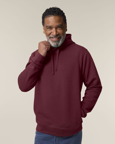 Sounder - Der unisex Kapuzenpullover mit Seitentasche - Burgundy - 3XL bedrucken, Art.-Nr. STSU229C2443X