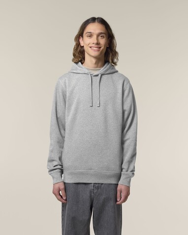 Sounder - Der Unisex-Hoodie mit Seitentaschen - Heather Grey - L bedrucken, Art.-Nr. STSU229C2501L