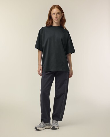 Blaster 2.0 - Das Oversized Unisex-T-Shirt mit Stehkragen - Black - M bedrucken, Art.-Nr. STTU959C0021M Blaster 2.0 - Das Oversized Unisex-T-Shirt mit Stehkragen - Black - M bedrucken, Art.-Nr. STTU959C0021M