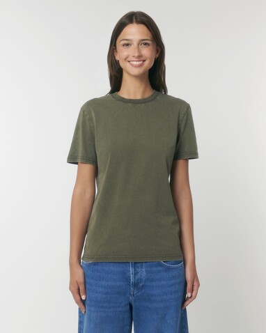 Crafter Vintage - Das Garment-Dyed Unisex-T-Shirt - G. Dyed Khaki - 3XL bedrucken, Art.-Nr. STTU976C1093X