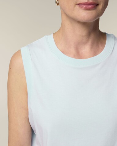 Stella Mia - Das Damen-Tanktop - Blue Ice - M bedrucken, Art.-Nr. STTW962C7281M Stella Mia - Das Damen-Tanktop - Blue Ice - M bedrucken, Art.-Nr. STTW962C7281M