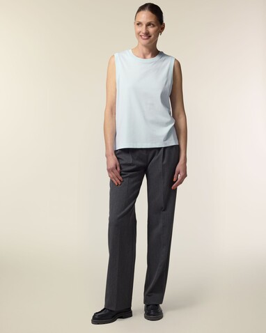 Stella Mia - Das Damen-Tanktop - Blue Ice - M bedrucken, Art.-Nr. STTW962C7281M Stella Mia - Das Damen-Tanktop - Blue Ice - M bedrucken, Art.-Nr. STTW962C7281M