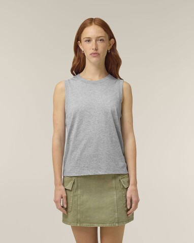 Stella Mia - Das Damen-Tanktop - Heather Grey - L bedrucken, Art.-Nr. STTW962C2501L Stella Mia - Das Damen-Tanktop - Heather Grey - L bedrucken, Art.-Nr. STTW962C2501L