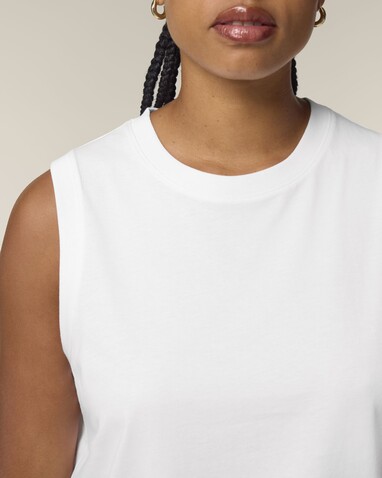 Stella Mia - Das Damen-Tanktop - White - S bedrucken, Art.-Nr. STTW962C0011S Stella Mia - Das Damen-Tanktop - White - S bedrucken, Art.-Nr. STTW962C0011S