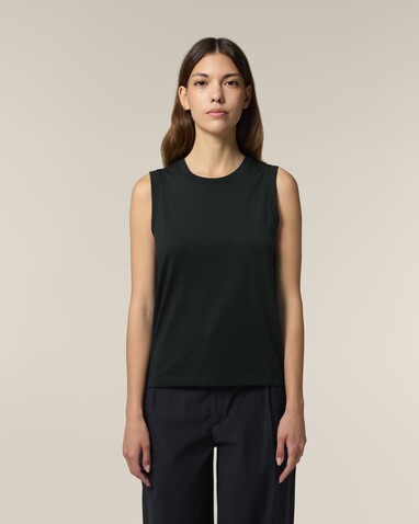 Stella Mia - Das Damen-Tanktop - Black - L bedrucken, Art.-Nr. STTW962C0021L Stella Mia - Das Damen-Tanktop - Black - L bedrucken, Art.-Nr. STTW962C0021L