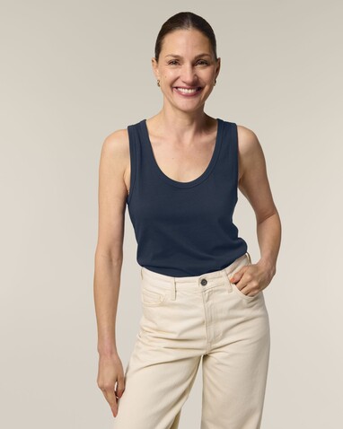 Stella Ava - Das Fitted Damen-Tanktop - French Navy - L bedrucken, Art.-Nr. STTW963C7271L Stella Ava - Das Fitted Damen-Tanktop - French Navy - L bedrucken, Art.-Nr. STTW963C7271L