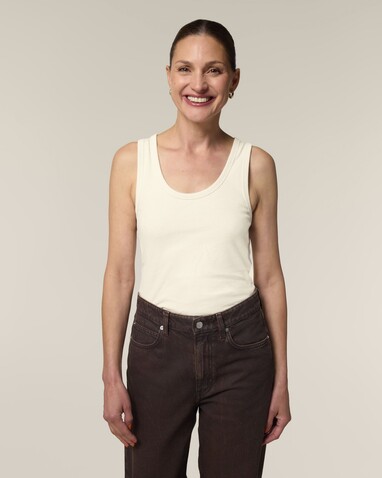 Stella Ava - Das Fitted Damen-Tanktop - Natural Raw - XL bedrucken, Art.-Nr. STTW963C0541X Stella Ava - Das Fitted Damen-Tanktop - Natural Raw - XL bedrucken, Art.-Nr. STTW963C0541X