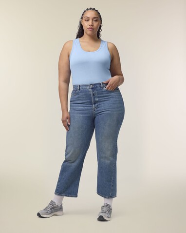Stella Ava - Das Fitted Damen-Tanktop - Blue Soul - XL bedrucken, Art.-Nr. STTW963C1491X Stella Ava - Das Fitted Damen-Tanktop - Blue Soul - XL bedrucken, Art.-Nr. STTW963C1491X