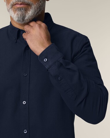 Stanley Oxford Shirt - Das Oxford-Hemd für Herren - French Navy - 3XL bedrucken, Art.-Nr. STWM968C7273X