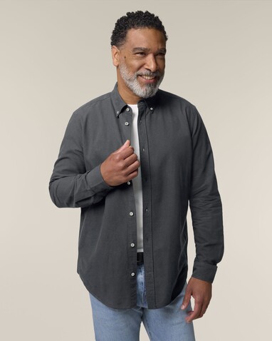 Stanley Oxford Shirt - Das Herren-Oxfordhemd - Anthracite - 3XL bedrucken, Art.-Nr. STWM968C2533X Stanley Oxford Shirt - Das Herren-Oxfordhemd - Anthracite - 3XL bedrucken, Art.-Nr. STWM968C2533X