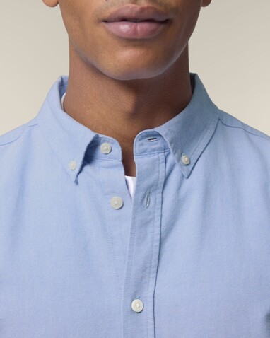Stanley Oxford Shirt - Das Herren-Oxfordhemd - Blue Oxford - S bedrucken, Art.-Nr. STWM968C3631S Stanley Oxford Shirt - Das Herren-Oxfordhemd - Blue Oxford - S bedrucken, Art.-Nr. STWM968C3631S
