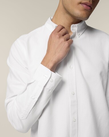 Stanley Oxford Shirt - Das Herren-Oxfordhemd - White - S bedrucken, Art.-Nr. STWM968C0011S Stanley Oxford Shirt - Das Herren-Oxfordhemd - White - S bedrucken, Art.-Nr. STWM968C0011S