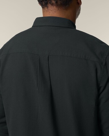 Stanley Oxford Shirt - Das Herren-Oxfordhemd - Black - 3XL bedrucken, Art.-Nr. STWM968C0023X