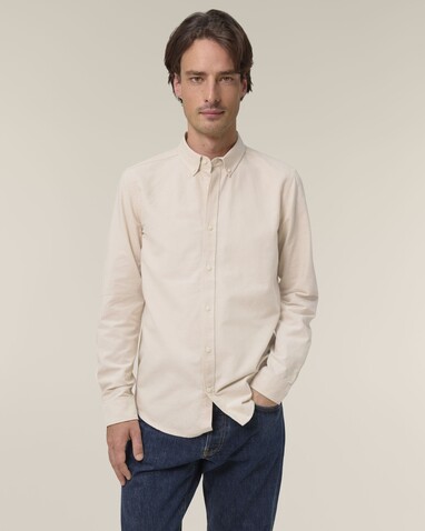 Stanley Oxford Shirt - Das Herren-Oxfordhemd - Beige Oxford - XL bedrucken, Art.-Nr. STWM968C3621X Stanley Oxford Shirt - Das Herren-Oxfordhemd - Beige Oxford - XL bedrucken, Art.-Nr. STWM968C3621X