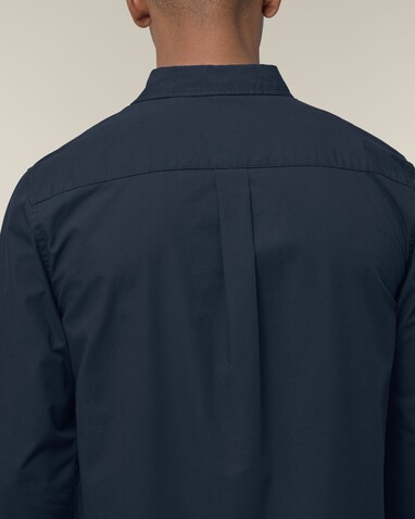 Stanley Styler Shirt - Das Herren-Popelinehemd - French Navy - 4XL bedrucken, Art.-Nr. STWM969C7274X