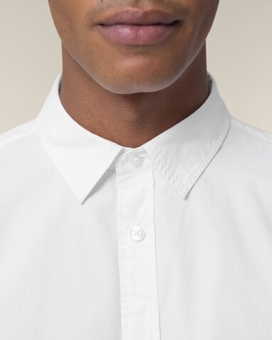 Stanley Styler Shirt - Das Herren-Popelinehemd - White - XXL bedrucken, Art.-Nr. STWM969C0012X