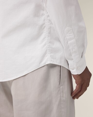 Stanley Styler Shirt - Das Herren-Popelinehemd - White - S bedrucken, Art.-Nr. STWM969C0011S Stanley Styler Shirt - Das Herren-Popelinehemd - White - S bedrucken, Art.-Nr. STWM969C0011S