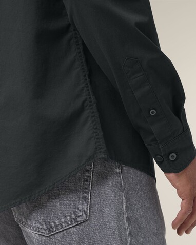 Stanley Styler Shirt - Das Herren-Popelinehemd - Black - XXL bedrucken, Art.-Nr. STWM969C0022X Stanley Styler Shirt - Das Herren-Popelinehemd - Black - XXL bedrucken, Art.-Nr. STWM969C0022X