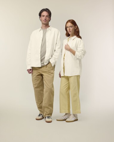 Worker Shirt - Das Relaxed Unisex-Hemd - Natural Raw - XXL bedrucken, Art.-Nr. STWU975C0542X Worker Shirt - Das Relaxed Unisex-Hemd - Natural Raw - XXL bedrucken, Art.-Nr. STWU975C0542X