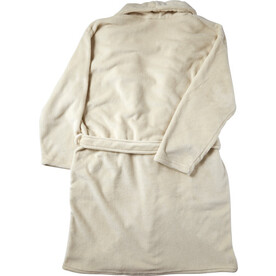 Fleece-Bademantel Derek – beige bedrucken, Art.-Nr. 357040999_7775