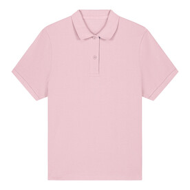Stella Coaster - Das ikonische Damen-Mid-Leichtgewicht-Polo - Cotton Pink - XXL bedrucken, Art.-Nr. STPW977C0052X