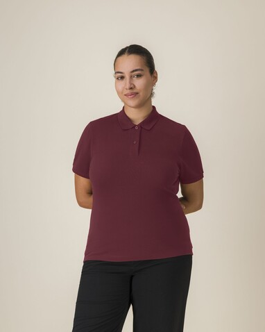 Stella Coaster - Das Damen-Polo - Burgundy - L bedrucken, Art.-Nr. STPW977C2441L Stella Coaster - Das Damen-Polo - Burgundy - L bedrucken, Art.-Nr. STPW977C2441L