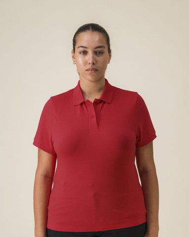 Stella Coaster - Das Damen-Polo - Red - L bedrucken, Art.-Nr. STPW977C0041L