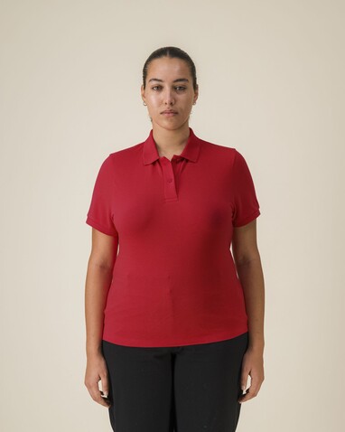 Stella Coaster - Das Damen-Polo - Red - M bedrucken, Art.-Nr. STPW977C0041M Stella Coaster - Das Damen-Polo - Red - M bedrucken, Art.-Nr. STPW977C0041M
