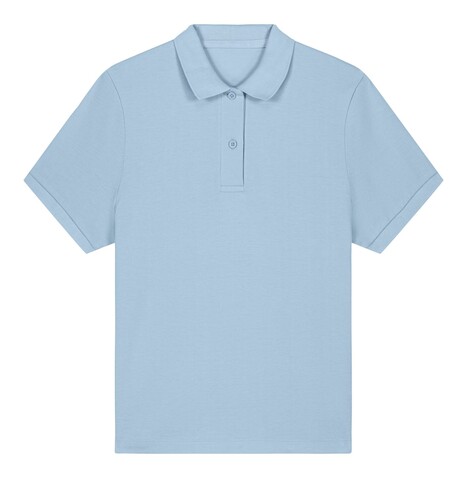 Stella Coaster - Das Damen-Polo - Sky blue - XXL bedrucken, Art.-Nr. STPW977C2322X