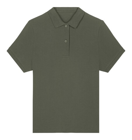 Stella Coaster - Das Damen-Polo - Khaki - M bedrucken, Art.-Nr. STPW977C2231M