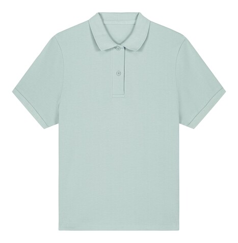 Stella Coaster - Das Damen-Polo - Caribbean Blue - XXL bedrucken, Art.-Nr. STPW977C7242X