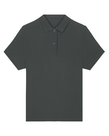 Stella Coaster - Das Damen-Polo - Anthracite - M bedrucken, Art.-Nr. STPW977C2531M Stella Coaster - Das Damen-Polo - Anthracite - M bedrucken, Art.-Nr. STPW977C2531M