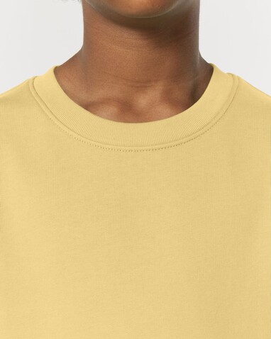 Mini Changer 2.0 - Das Iconic Kinder-Sweatshirt - Viva Yellow - 5-6/110-116cm bedrucken, Art.-Nr. STSK181C35605